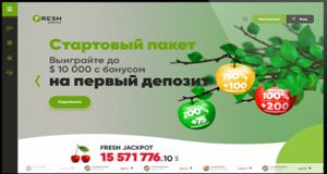 Fresh казино партнёрка