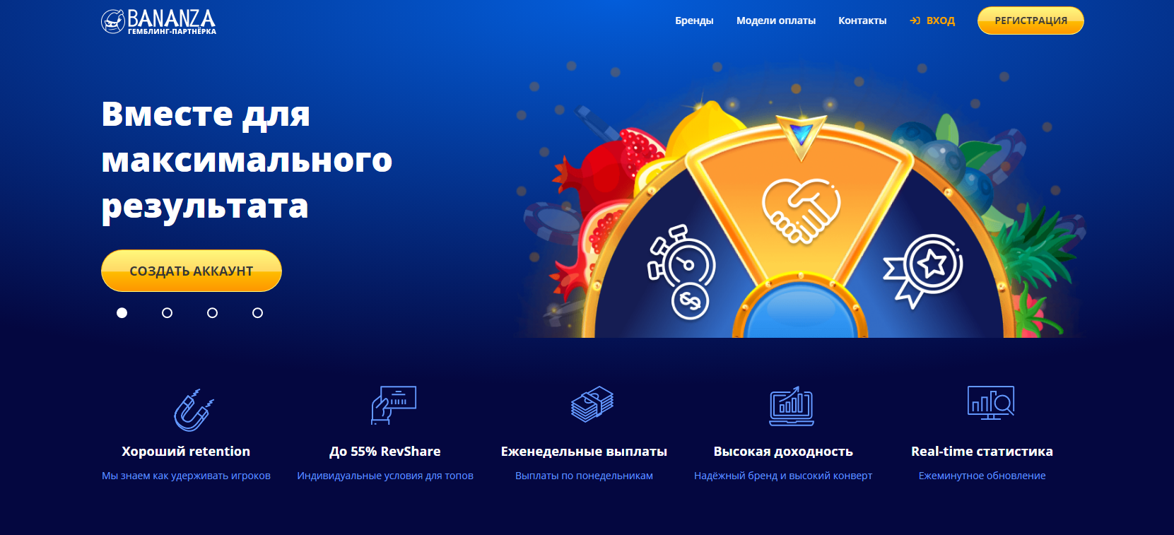 Партнерская программа Бананза (Bananza)