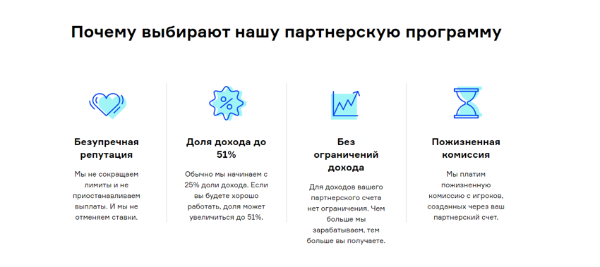 Букмекер Бетмастер партнерка