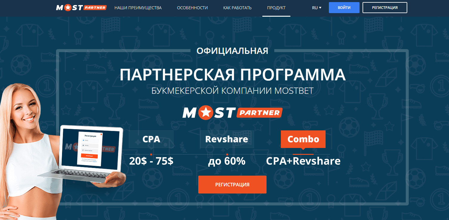 Обзор партнерки МостБет