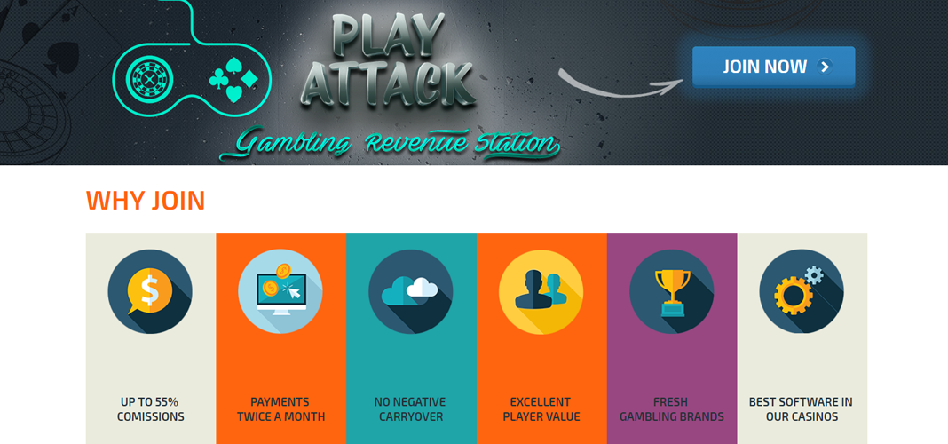 Партнерская программа PlayAttack